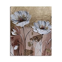 Oil Painting Hand Painted Vertical Abstract Modern Rolled Canvas (No Frame) miniinthebox