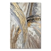Oil Painting Hand Painted Vertical Abstract Modern Rolled Canvas (No Frame) miniinthebox