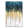 Oil Painting Hand Painted Vertical Abstract Modern Rolled Canvas (No Frame) miniinthebox