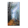 Oil Painting Handmade Hand Painted Wall Art Abstract Forest Landscape Home Decoration Decor Rolled Canvas No Frame Unstretched miniinthebox