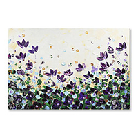 Oil Painting Handmade Hand Painted Wall Art Abstract Knife Palette Flower Home Decoration Decor Rolled Canvas No Frame Unstretched miniinthebox