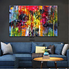 Oil Painting Handmade Hand Painted Wall Art Home Decoration Décor Living Room Bedroom Abstract Landscape Modern Contemporary Rolled Canvas