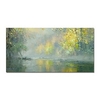 Oil Painting Handmade Hand Painted Wall Art Impression Landscape Home Decoration Decor Stretched Frame Ready to Hang miniinthebox