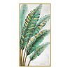 Oil Painting Handmade Hand Painted Wall Art Modern Abstract Banana Leaf Home Decoration Decor Rolled Canvas No Frame Unstretched miniinthebox