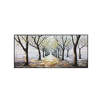 Oil Painting Handmade Hand Painted Wall Art Modern Abstract Forest Landscape Home Decoration Decor Rolled Canvas No Frame Unstretched miniinthebox
