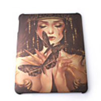 Oil Painting Hard Case for Apple iPad (Crying Woman Pattern)
