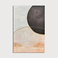 Oil Painting Paint Handmade Abstract Canvas Art Modern Art with Stretcher Ready to Hang With Stretched Frame