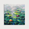 Oil Painting Paint Handmade Abstract Canvas Art Modern Art with Stretcher Ready to Hang With Stretched Frame