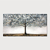 Oil Painting Paint Handmade Abstract Tree Canvas Art Modern Art with Stretcher Ready to Hang With Stretched Frame