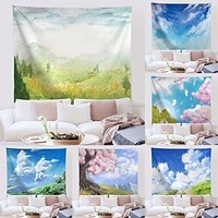 Oil Painting Style Wall Tapestry Art Decor Blanket Curtain Hanging Home Bedroom Living Room Decoration Polyester miniinthebox
