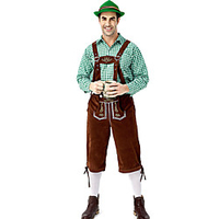 Oktoberfest Beer Outfits Lederhosen Men