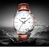 OLEVS Mechanical Watch for Men Analog Automatic self-winding Luminous Luxury Waterproof Calendar / date / day Noctilucent Alloy Genuine Leather Fashion miniinthebox