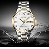 OLEVS Mechanical Watch for Men Analog Automatic self-winding Modern Style Stylish Waterproof Calendar / date / day Noctilucent Alloy Stainless Steel Machine miniinthebox