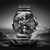 OLEVS Quartz Watch Steel Band Watches for Men Analog Quartz Casual Waterproof Calendar / date / day Chronograph Alloy Stainless Steel / Noctilucent / Large Dial miniinthebox