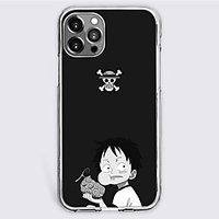 One Piece Cartoon Characters Phone Case For Apple iPhone 13 12 Pro Max 11 X XR XS Max iPhone 12 Pro Max 11 SE 2020 X XR XS Max 8 7 Unique Design Protective Case Shockproof Dustproof Back Cover TPU miniinthebox