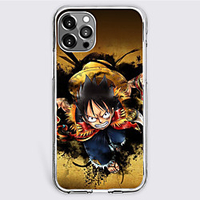 One Piece Cartoon Characters Phone Case For Apple iPhone 13 12 Pro Max 11 X XR XS Max iPhone 12 Pro Max 11 SE 2020 X XR XS Max 8 7 Unique Design Protective Case Shockproof Dustproof Back Cover TPU miniinthebox