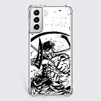 One Piece Cartoon Characters Phone Case For S22 S21 S20 Plus Ultra FE S10 S9 S8 S7 Plus Edge A32 A22 A12 A02 A21s Unique Design Protective Case Shockproof Dustproof Back Cover TPU miniinthebox