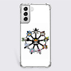 One Piece Cartoon Characters Phone Case For S22 S21 S20 Plus Ultra FE S10 S9 S8 S7 Plus Edge A32 A22 A12 A02 A21s Unique Design Protective Case Shockproof Dustproof Back Cover TPU miniinthebox