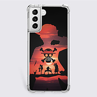 One Piece Cartoon Characters Phone Case For Samsung S21 S21 Plus S21 Ultra Unique Design Protective Case Shockproof Dustproof Back Cover TPU miniinthebox