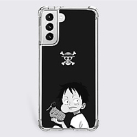 One Piece Cartoon Characters Phone Case For Samsung S21 S21 Plus S21 Ultra Unique Design Protective Case Shockproof Dustproof Back Cover TPU miniinthebox