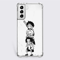 One Piece Cartoon Characters Phone Case For Samsung S21 S21 Plus S21 Ultra Unique Design Protective Case Shockproof Dustproof Back Cover TPU miniinthebox