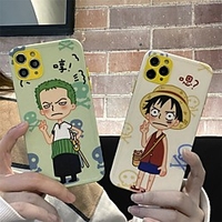 One Piece Phone Case For Apple Back Cover iPhone 12 Pro Max 11 SE 2020 X XR XS Max 8 7 Shockproof Dustproof Cartoon TPU miniinthebox