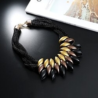 One-piece Suit Statement Necklace For Women