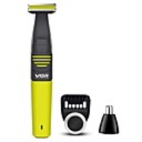 oneblade washable electric shaver for men hair trimmer beardamp;body electric razor facial shaving machine rechargeable cleaning