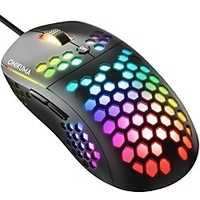 ONIKUMA CW903 Wired USB Gaming Mouse RGB Light 6400 dpi 6 Adjustable DPI Levels 6 pcs Keys miniinthebox