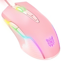 ONIKUMA CW905 6400 DPI Wired Gaming Mouse USB Game Mice 7 Buttons Design Breathing LED Colors for Laptop PC Gamer miniinthebox