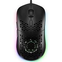 ONIKUMA CW911 Wired USB Gaming Mouse RGB Light 7200 dpi 6 Adjustable DPI Levels 8 pcs Keys miniinthebox