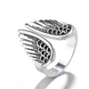 Open Ring Vintage Style Silver Copper Silver Plated Wings Precious Vintage Fashion 1pc Adjustable / Men