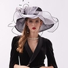 Organza / Feathers Kentucky Derby Hat / Fascinators / Headdress with Feather / Flower / Tiered 1 PC Wedding / Outdoor / Horse Race Headpiece miniinthebox