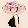 Organza Kentucky Derby Hat / Fascinators / Hats with Flower 1pc Wedding / Special Occasion / Casual Headpiece miniinthebox