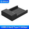 ORICO 2.5 3.5 Inch HDD Case SATA To USB 3.1 Gen2 Type C SSD Adapter High Speed HDD Box Hard Disk Drive External Enclosure Case miniinthebox
