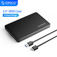 ORICO 2.5 inch HDD Case SATA 3.0 to USB3.0 HDD Enclouse SSD Adapter for Samsung Seagate SSD HDD Hard Disk External Box miniinthebox