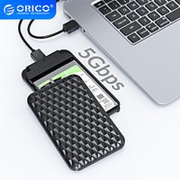 ORICO 2.5 inch HDD Case SATA to USB 3.0 HDD Enclosure External HD Case for 7-9.5mm HDD SSD Disk Case Hard Drive Box Support UASP miniinthebox