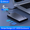 ORICO 2.5 Inch HDD Enclosure SATA to USB 3.0 HDD Case 5 Gbps 4TB External Hard Drive Enclosure Compatible with 2.5 Inch 7-9.5mm HDD SSD miniinthebox