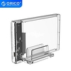 ORICO 2.5 Inch Transparent USB3.0 Hard Drive Case With Stand 5Gbps HDD Case USB3.0 Hard Drive Case Support UASP miniinthebox