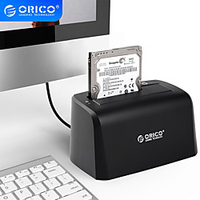 ORICO 2.5/3.5 Inch USB3.0 to SATA3.0 Hard Drive Dock 8TB SATA HDD SSD Station UASP Supported Hard Drive Enclosure for Mac OS miniinthebox