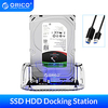 ORICO 3.5 Inch Transparent HDD Docking Station SATA to USB 3.0 5Gbps Hard Drive Docking Station Support 2.5/3.5 HDD Adapter miniinthebox