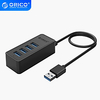 ORICO 4 Port Typce A to 4USB3.0 HUB with Micro B Power Port For Windows PC Laptop miniinthebox