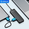 ORICO 4 Port Type A to 4 USB2.0 HUB Ultra Slim Super Speed Data HUB ABS Mini USB Splitter Computer Accessories for PC Laptop Notebook miniinthebox