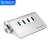 ORICO Aluminum USB Hub 4 ports 4USB 3.0 HUB High Speed Mini Splitter Portable Hub for Laptop PC Computer with 1M Data Cable miniinthebox