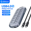 ORICO LSDT USB4.0 M.2 NVME SSD Case NVMe 40Gbps M2 NVMe Case Compatible with Thunderbolt 3 USB 3.2/ 3.1/3.0 Type C Protocols USB4 miniinthebox