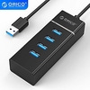 ORICO Portable 4 Ports Type A to 4USB 3.0 HUB USB3.0 High Speed 5Gbps Dock Station for Laptop/Ultrabook/Notebook miniinthebox