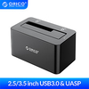 ORICO SATA to USB 3.0 Hard Drive Docking Station for 2.5/3.5 Inch SSD HDD Enclosure for External HDD Case With 12V Power Adapter miniinthebox