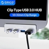 ORICO USB 3.0 to USB 3.0 USB Hub 4 Ports For Windows,  PC,  Laptop miniinthebox