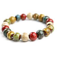 Original Hand-woven and High Quality Ceramics Bracelet(Classic,  Christmas Gifts)