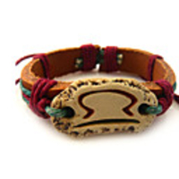 Original Hand-woven and High Quality Painted Pottery Libra Bracelet